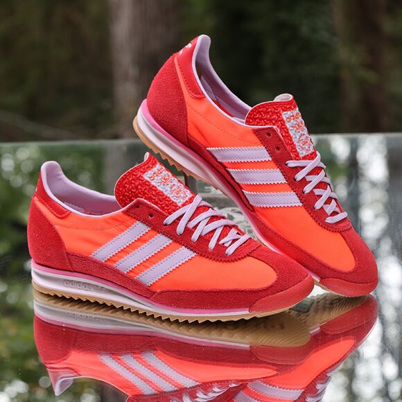 Adidas SL 72 OG Solar Red Ice Lavender - Picture 1 of 13